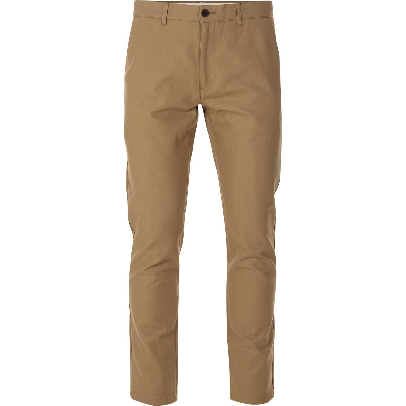  FARAH Herren Hopsack Hose in Beige