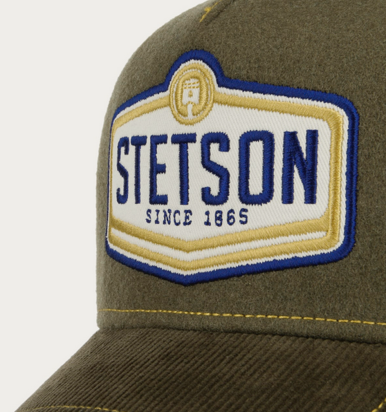 Stetson Wordmark Patch Cap (Olive)