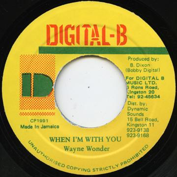 Wayne Wonder - When I'm With You / Version (7")