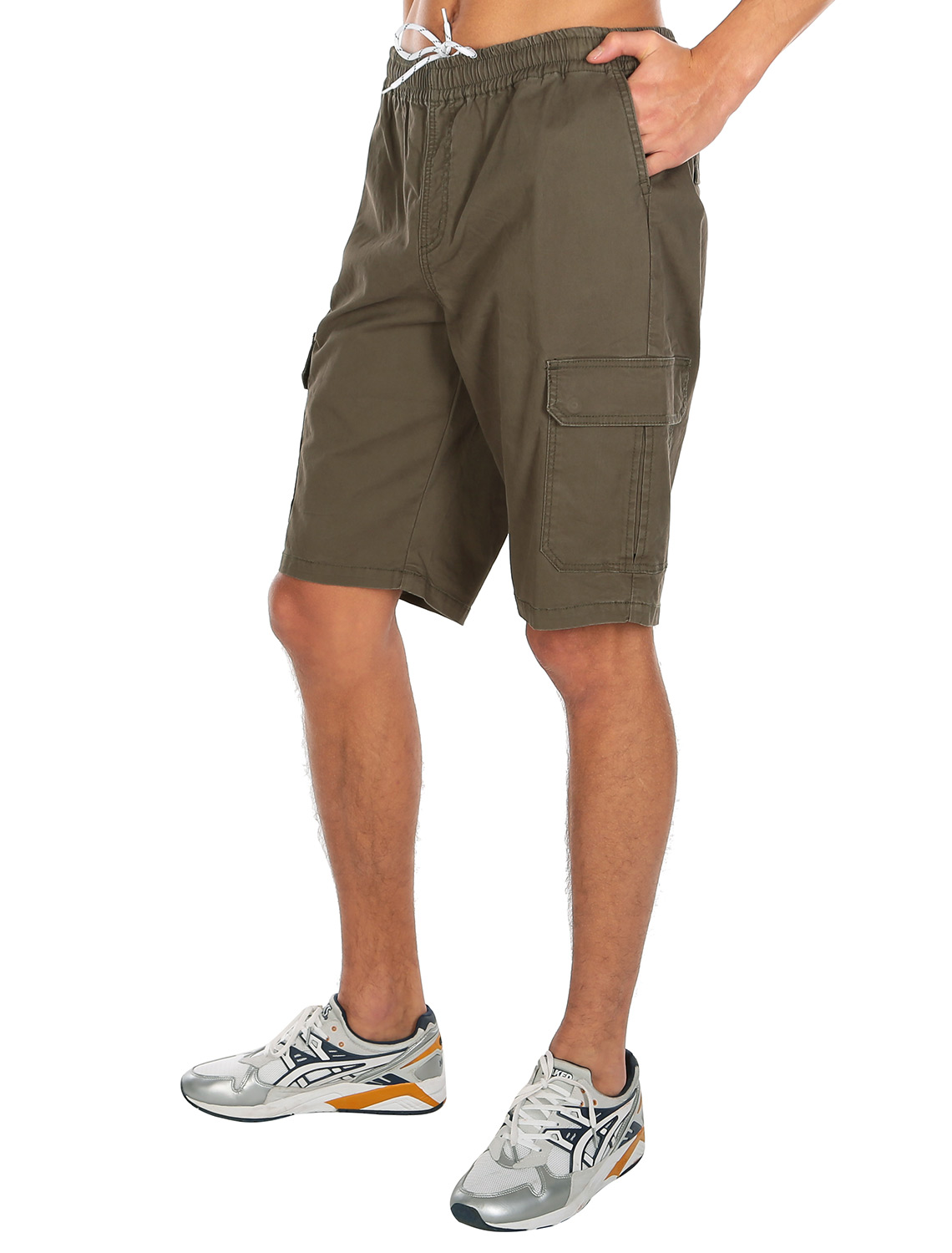 Iredaily Work N Roll Short Olivegray