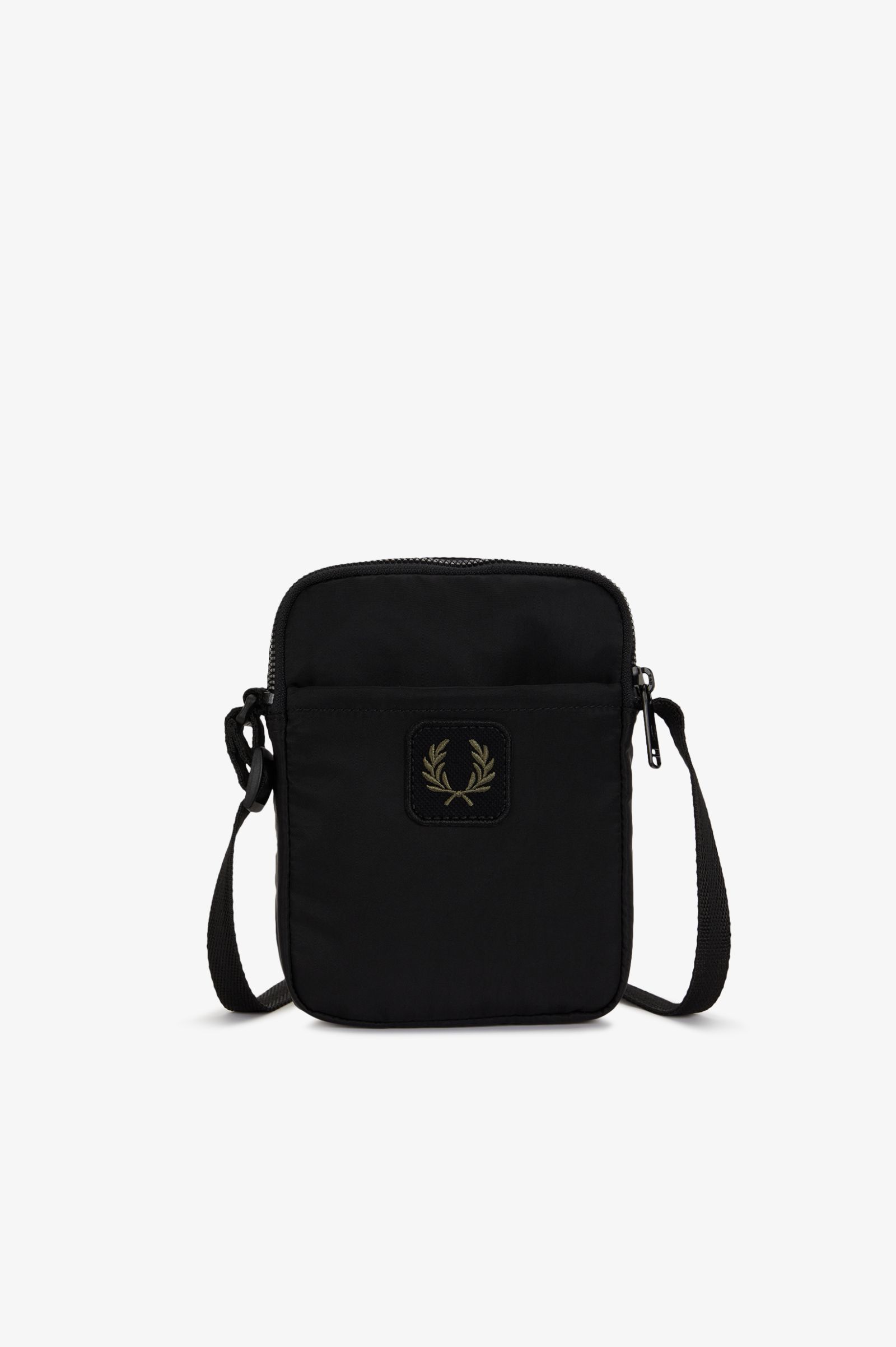 Fred Perry Crinkle Nylon Small Side (Black)