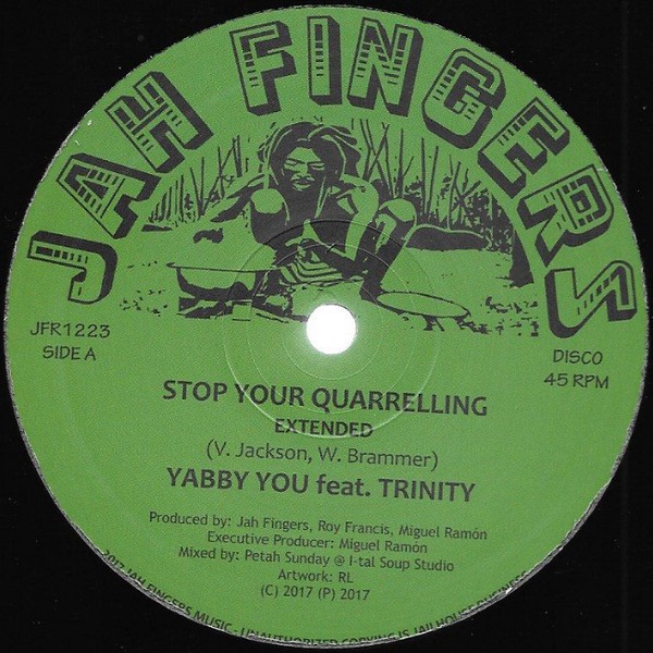 Yabby You - Stop Your Quarrelling (12")