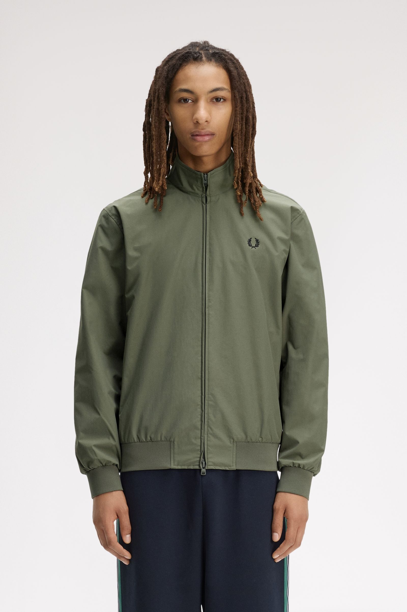 Fred Perry Brentham Jacket (Laurel Wreath Green)
