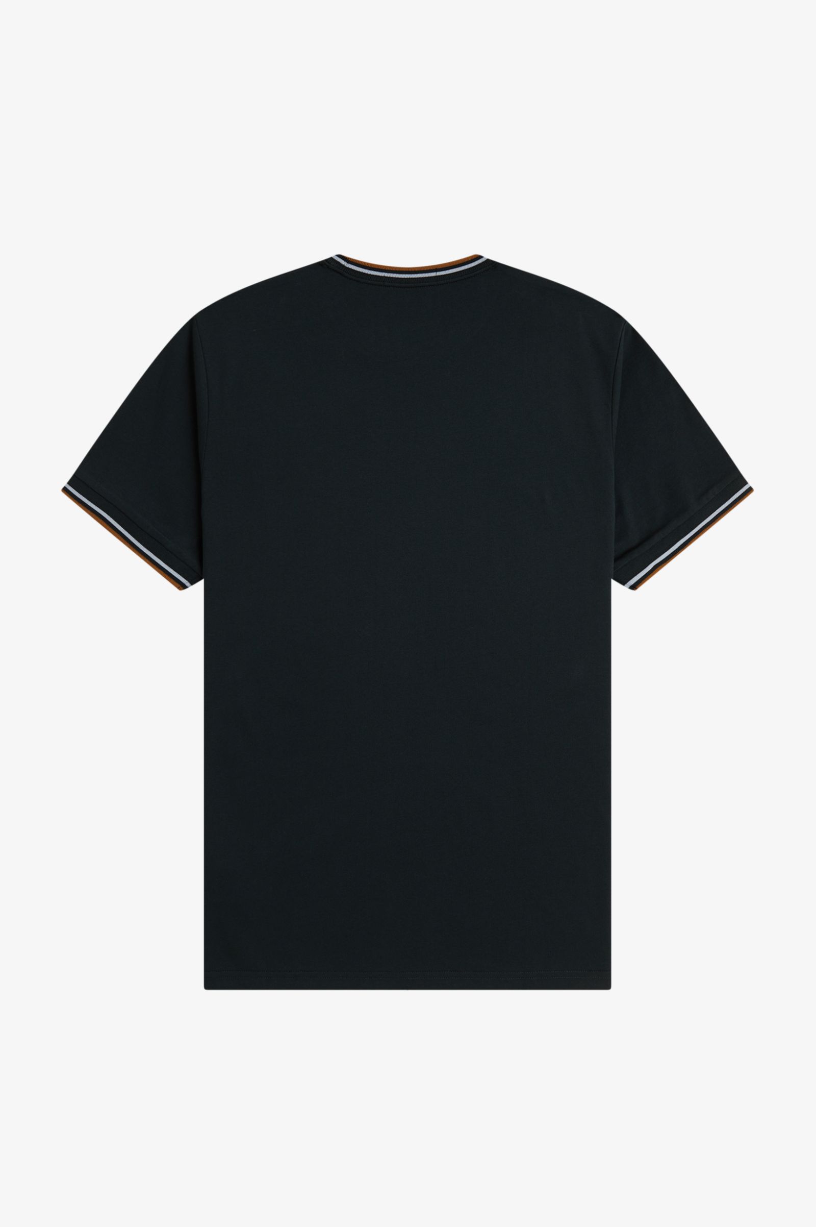 Fred Perry Twin Tipped T-Shirt (Night Green/Dusky Blue/Dark Caramel)