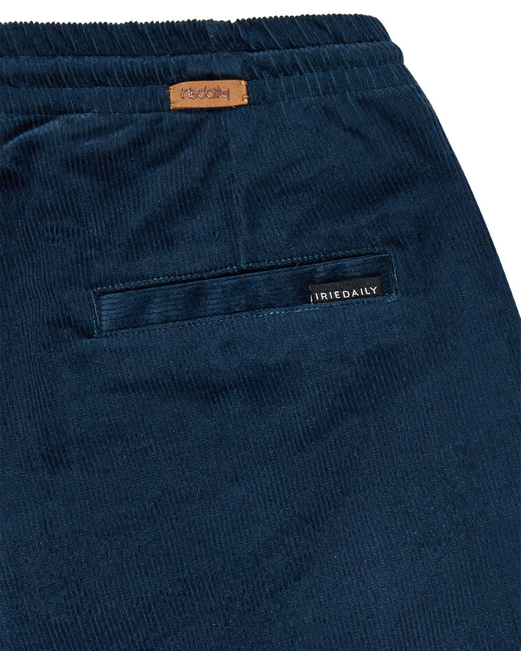 Iriedaily Cordy Straight Pant (Deep Sea)