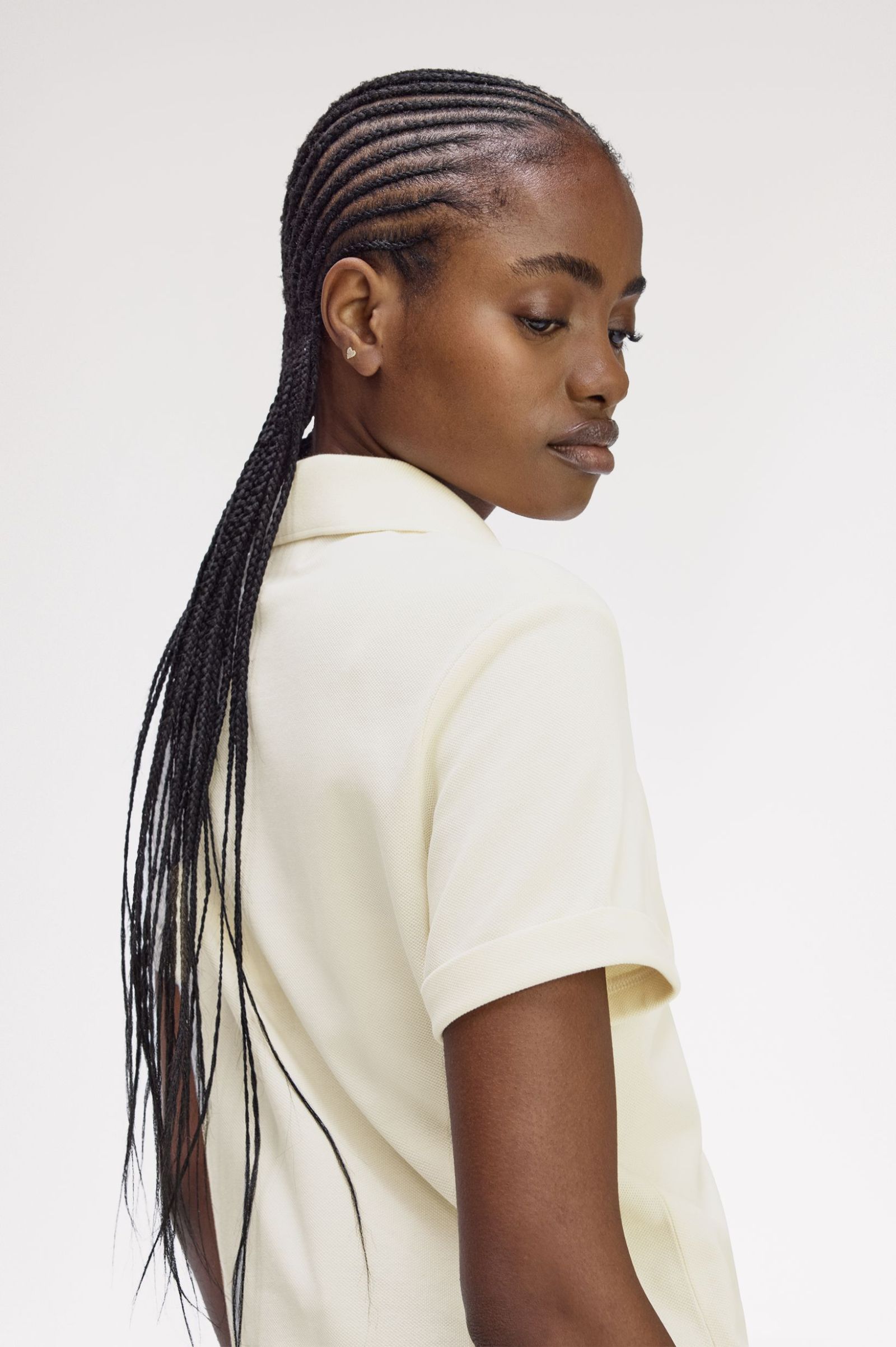 Fred Perry Pocket Detail Polo Shirt (Ecru)