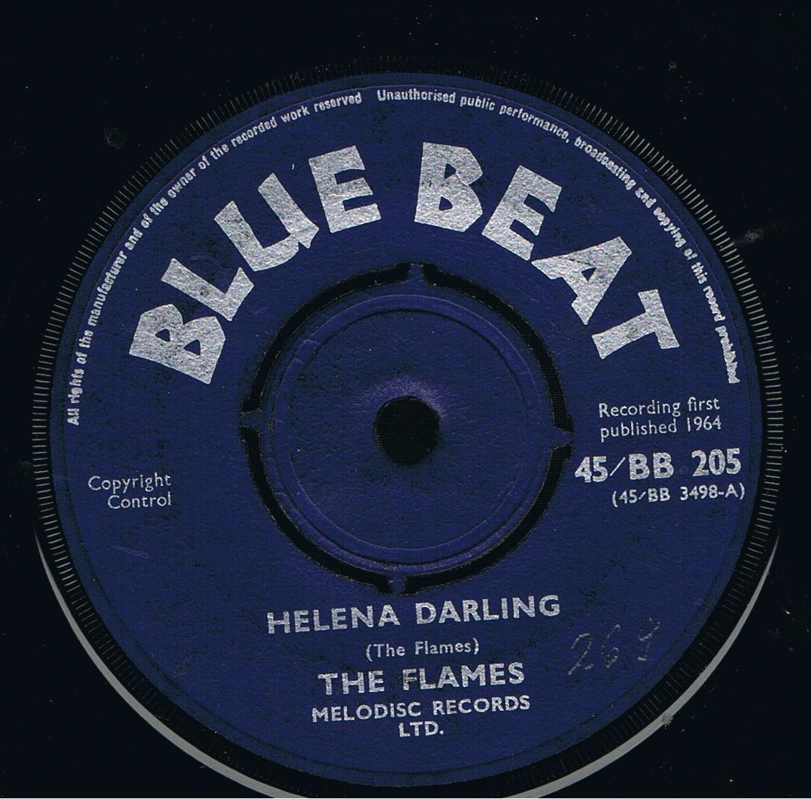 The Flames - Helena Darling / The Flames - My Darling (Original 7")