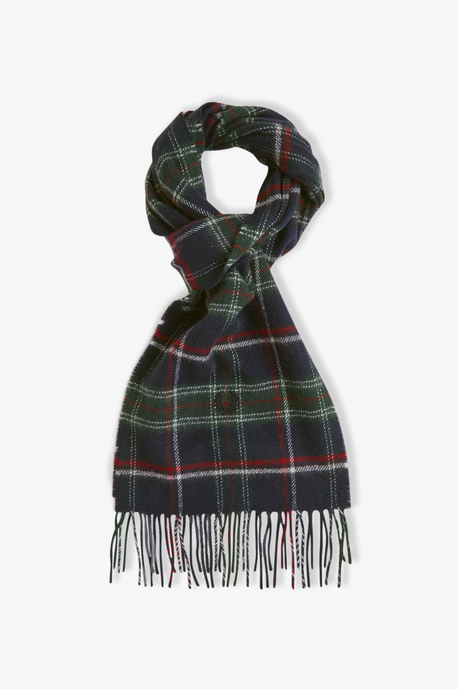 Fred Perry Lambswool Scarf (FP Tartan)