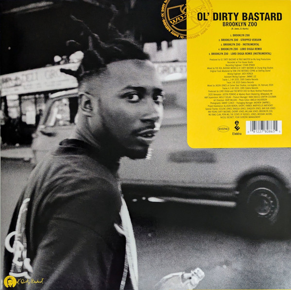 Ol' Dirty Bastard – Shimmy Shimmy Ya / Brooklyn Zoo (RSD Black Friday 25)  (12")  
