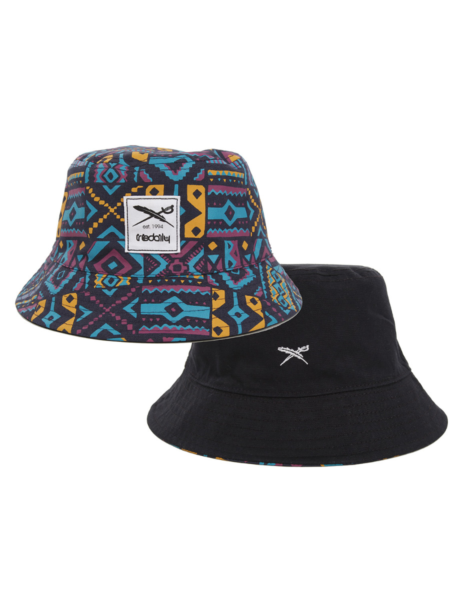 Iriedaily Bucket Hat Resort Black-M