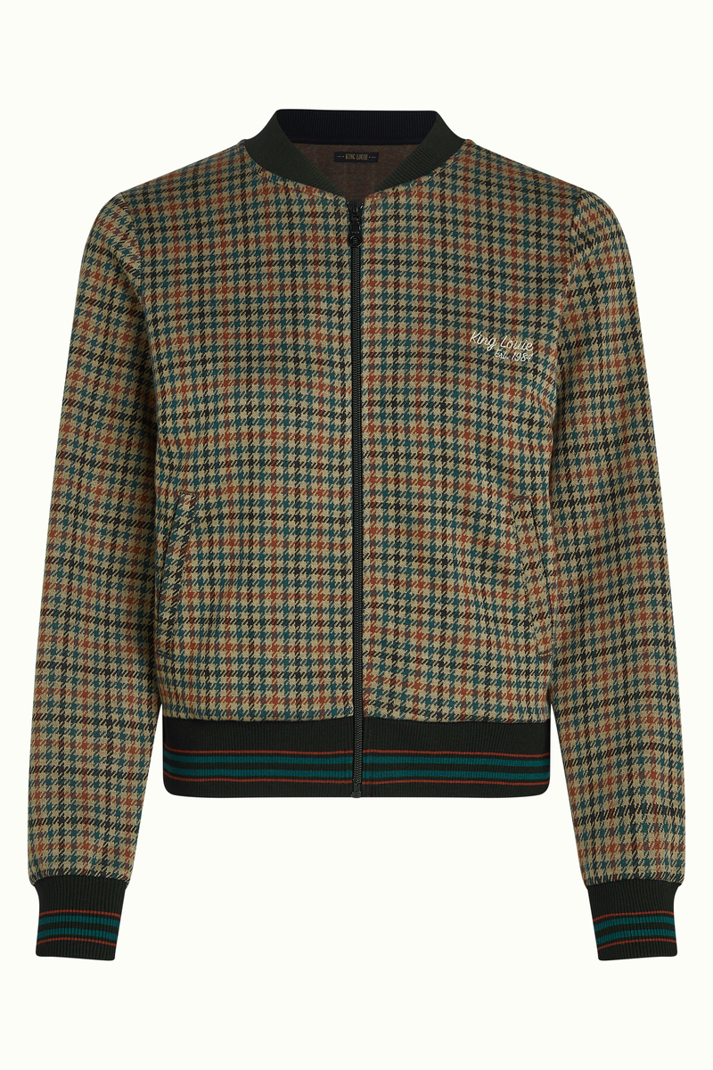 King Louie Bessie Jacket Vine Jacquard (Beige)