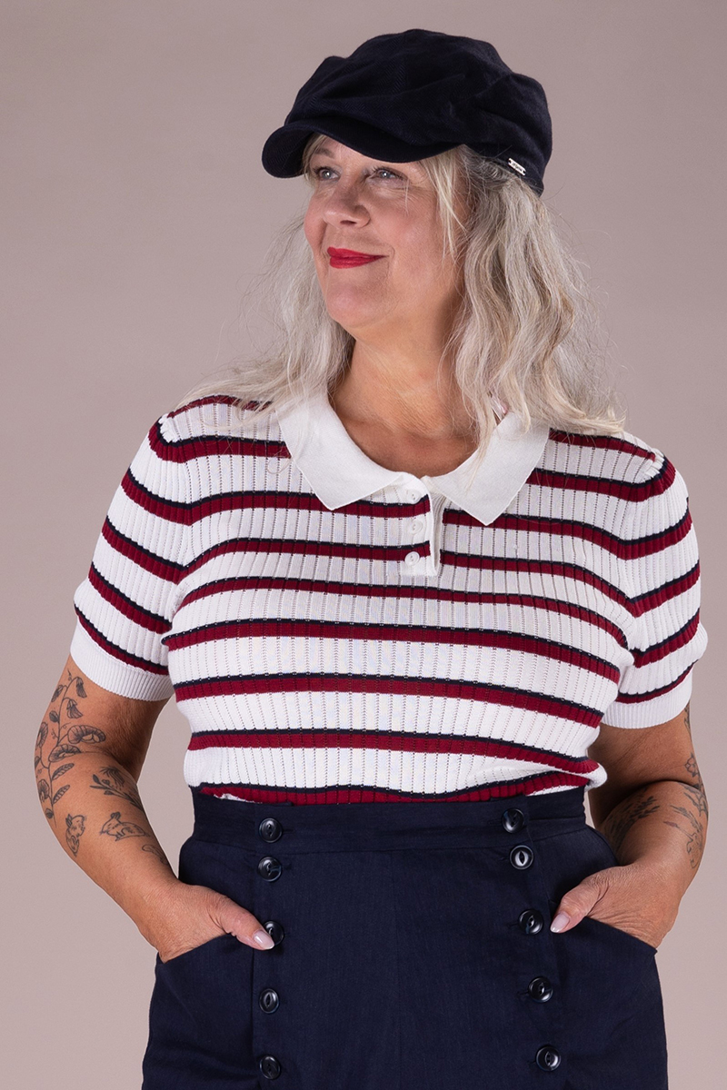 Emmy Design The Shipmate Knit Tee in Tricolore