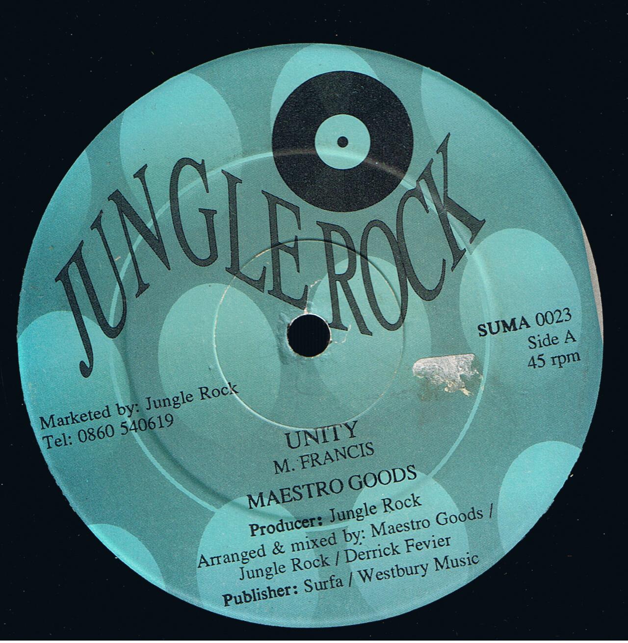 Maestro Goods - Unity / Version / Bounty Killer - Roots Reality And Culture (12")