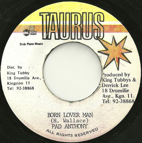Pad Anthony - Born Lover Man / Version (7")