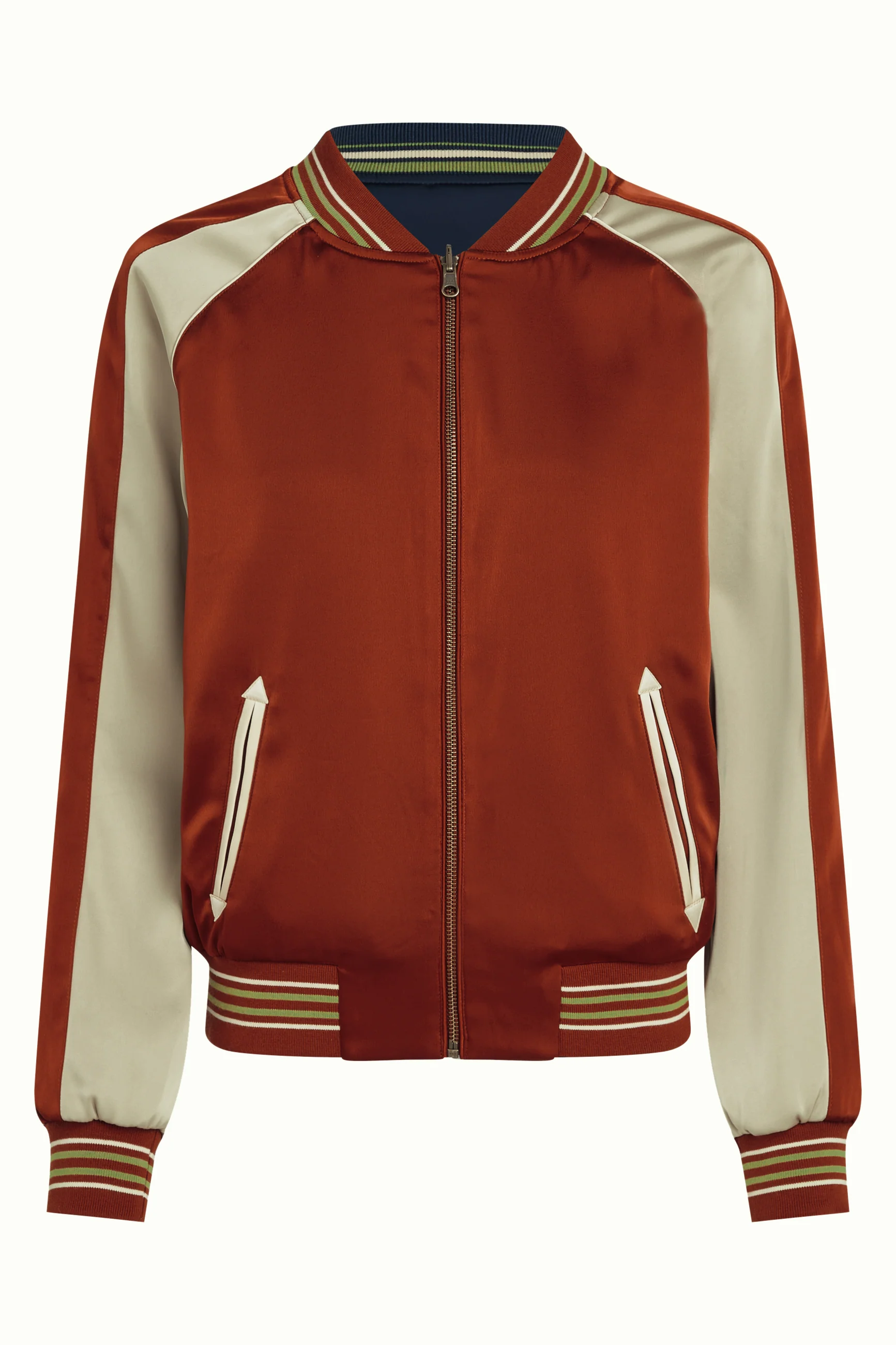 King Louie Bomber Jacket Pavonini (Rio Red)