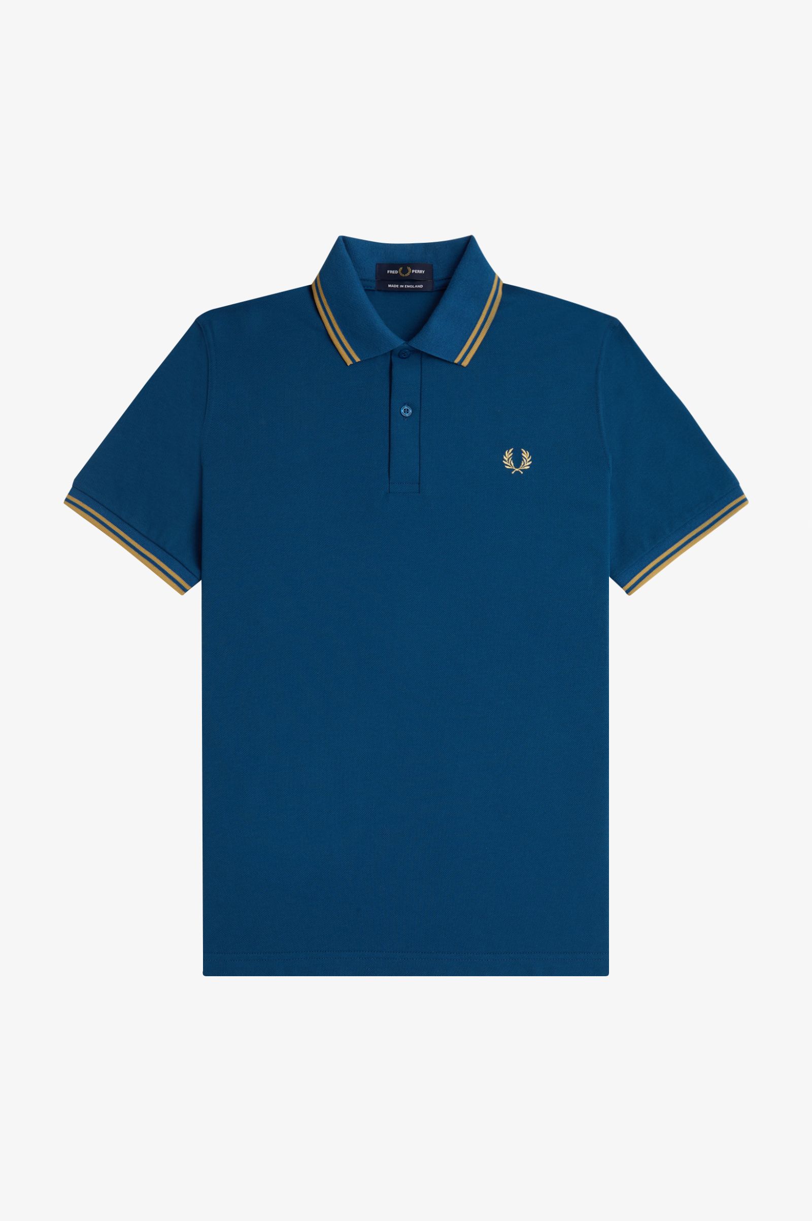 Fred Perry Twin Tipped Fred Perry Shirt (Royal Blue/Champagne)