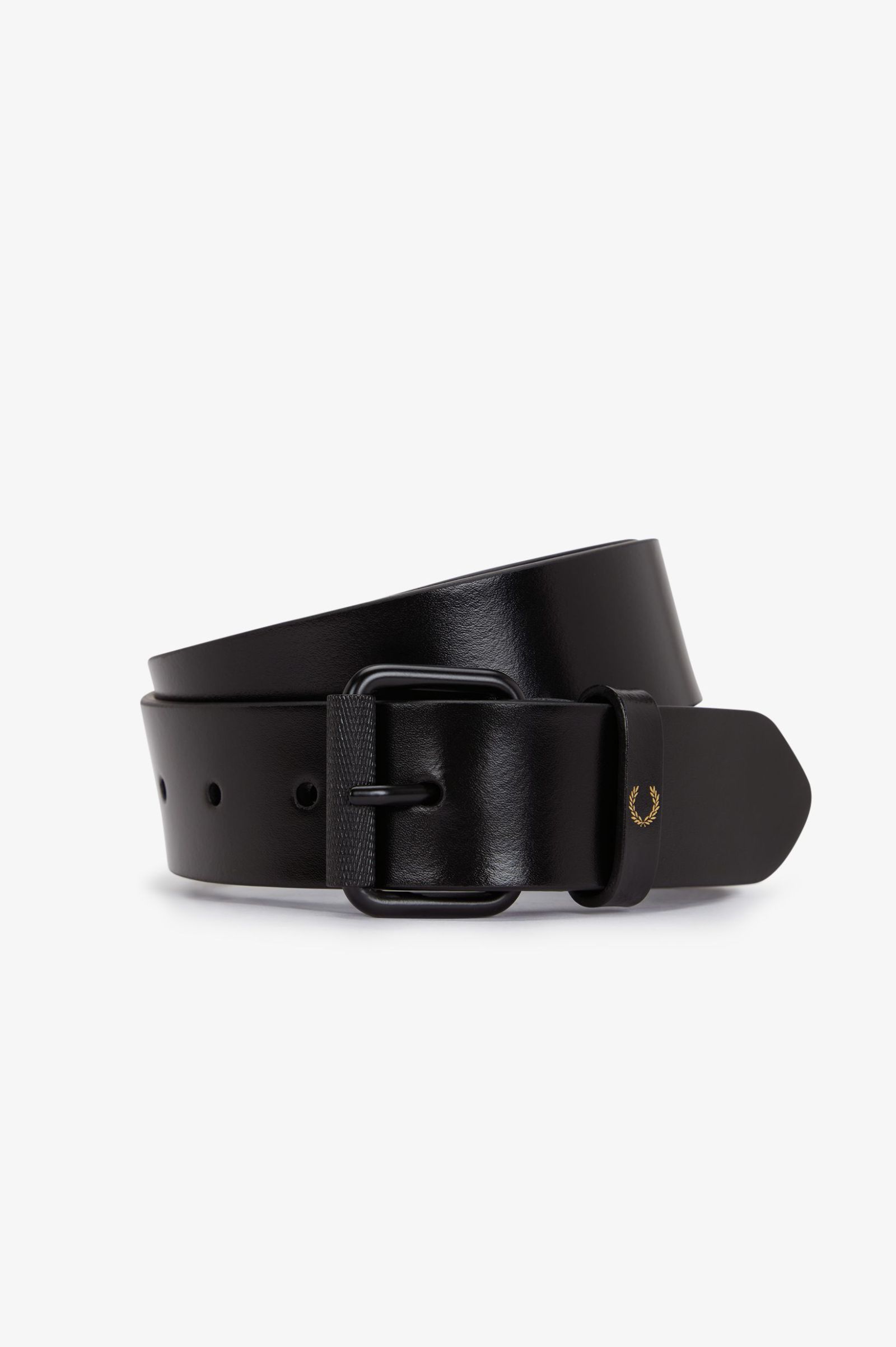 Fred Perry Classic Leather Belt (Black)