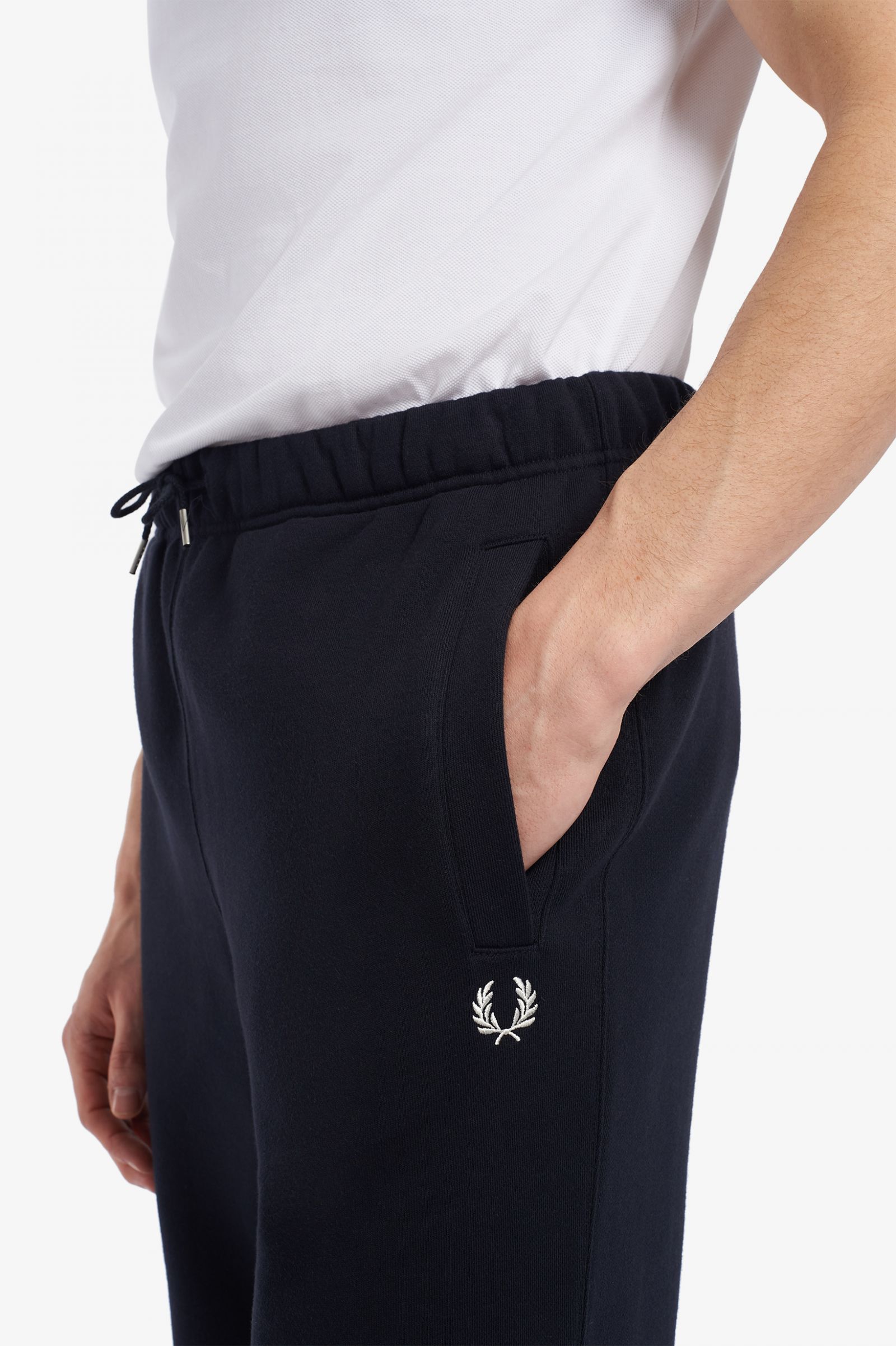 Fred Perry Loopback-Jogginghose Navy