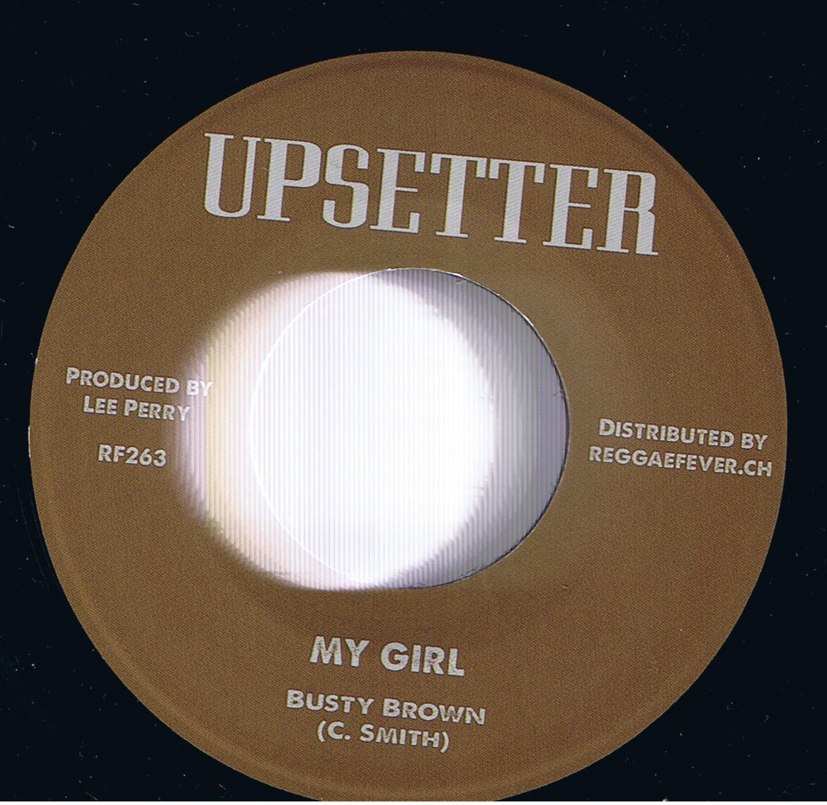 Busty Brown - My Girl / The Upsetters - My Girl (7")