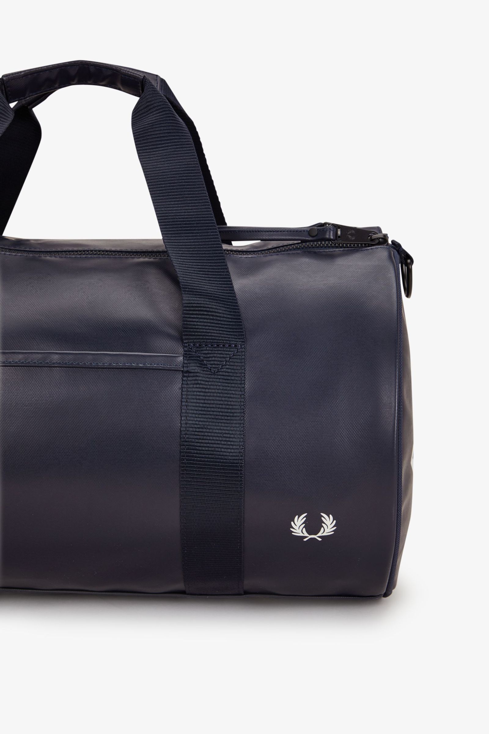 Fred Perry Tonal Classic Barrel Bag (Navy)