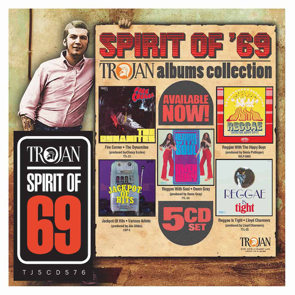 VA - Spirit Of 69: The Trojan Albums Collection 5x (CD) Box