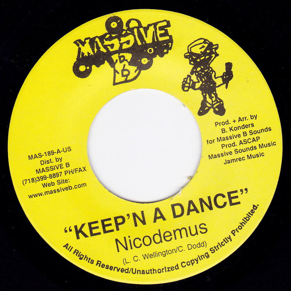 Nicodemus - Keep'n A Dance / Version (7")