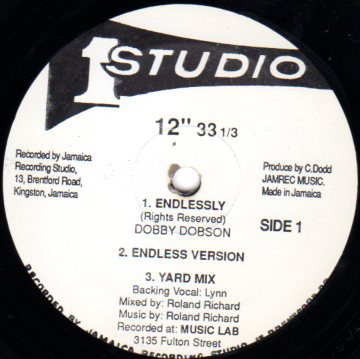 Dobby Dobson - Endlessly (Original 12")