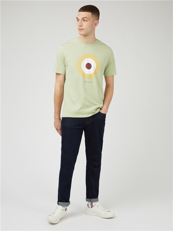 Ben Sherman Signature Target T-Shirt in Pistachio