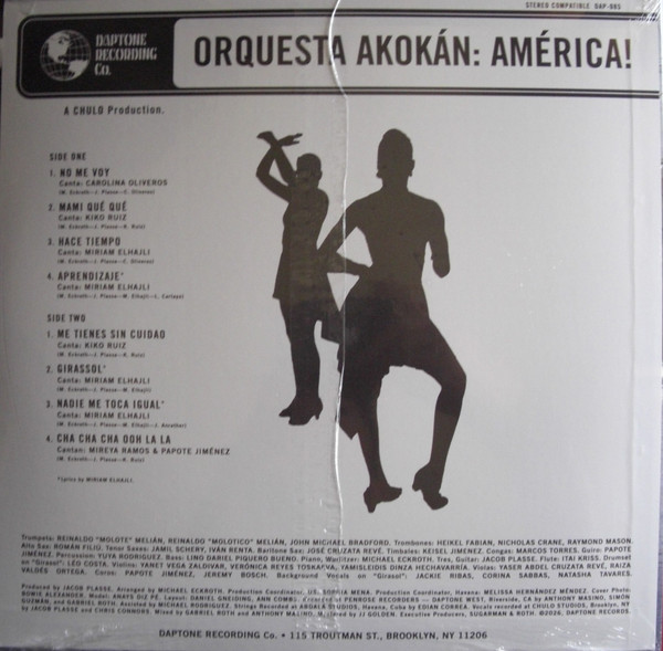 Orquesta Akokán – América!  (LP) 