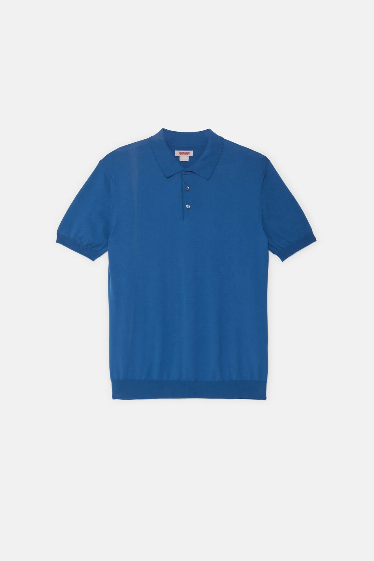 Baracuta Short Sleeve Knit Polo (Deep Water)