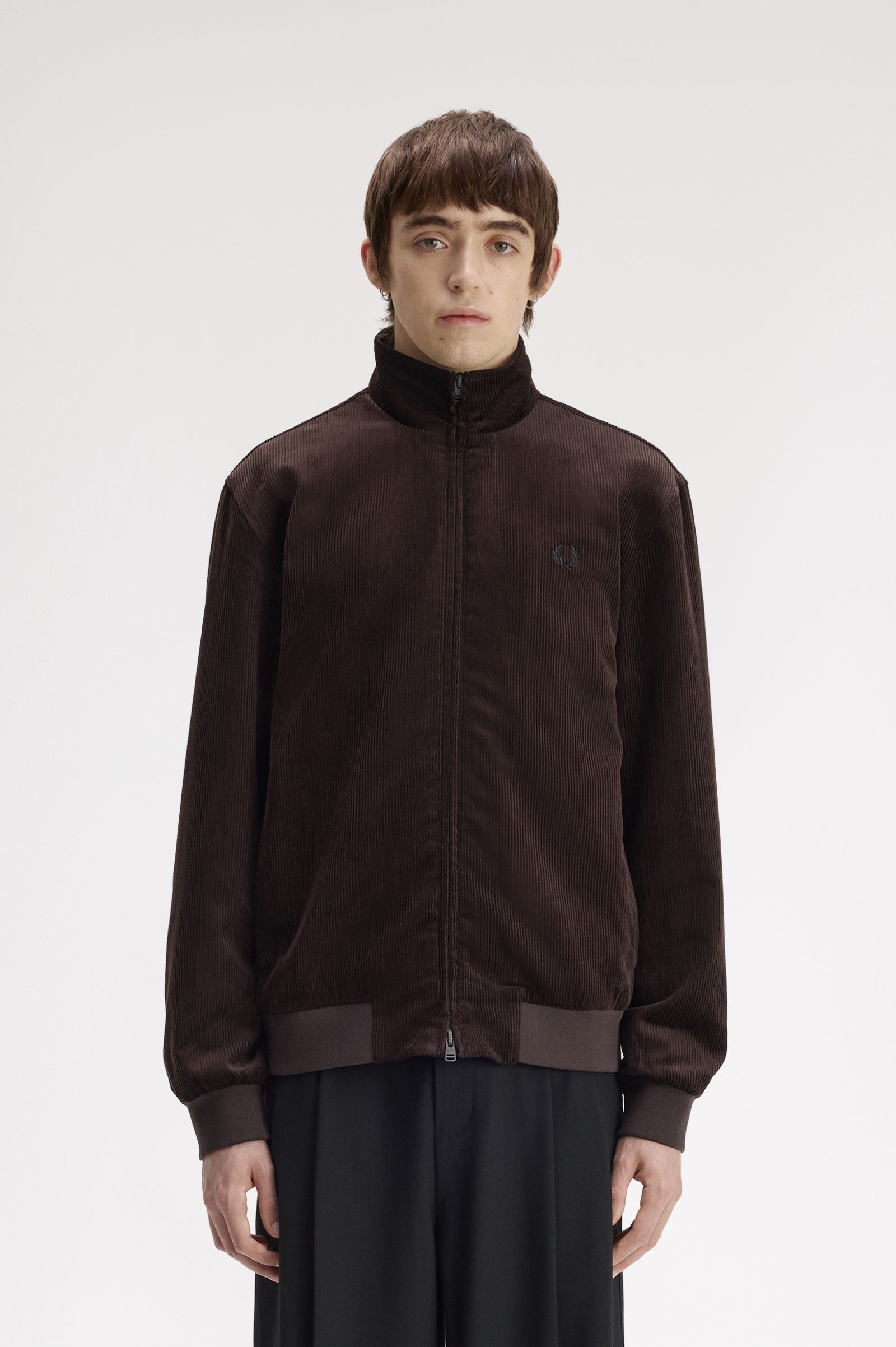 Fred Perry Cord Brentham Jacket (Rich Brown)