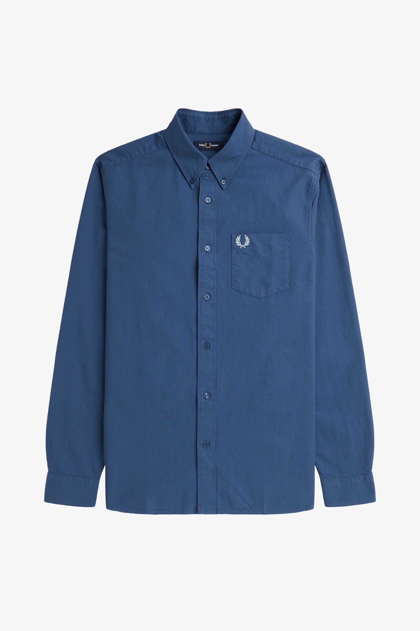 Fred Perry Oxford Shirt in Midnight Blue 