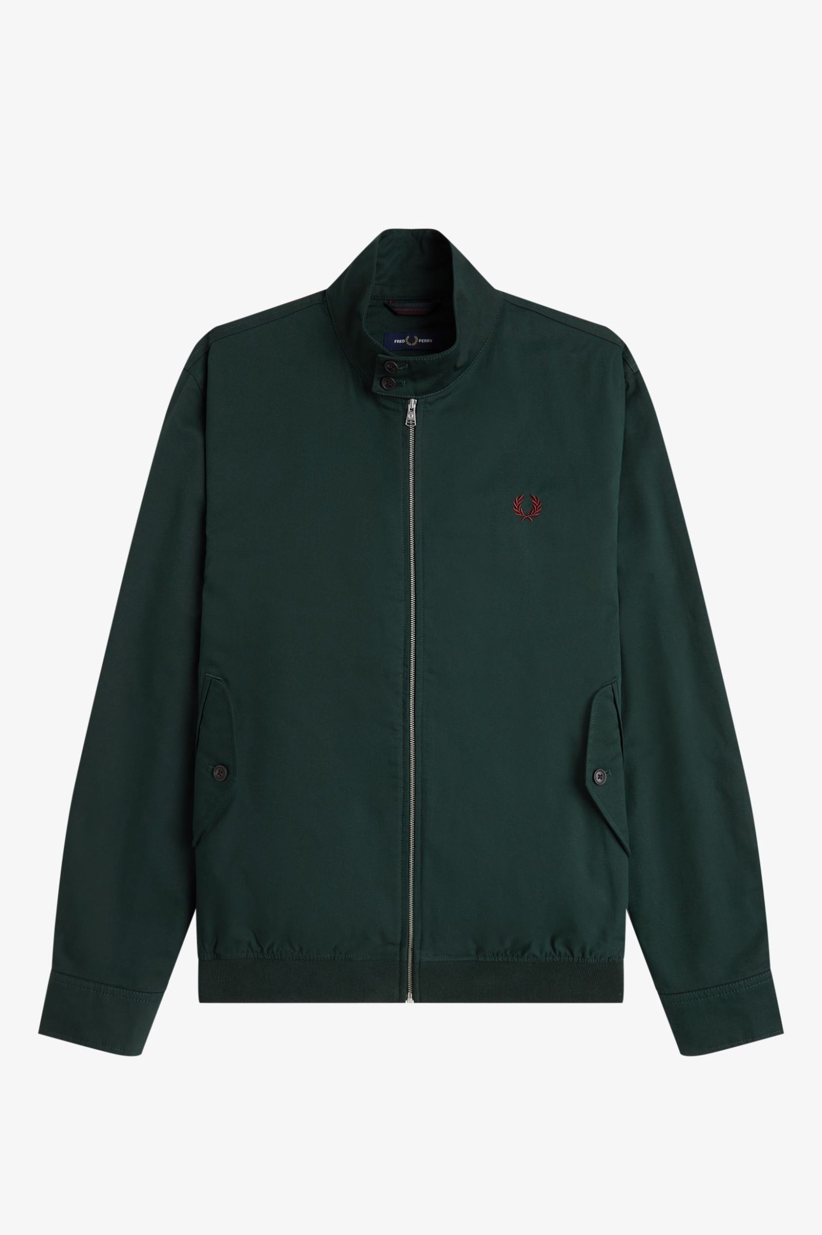 Fred Perry Twill Harrington Jacket (Grassroots)