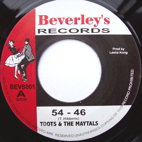 Toots & The Maytals - 54-46 / Pressure Drop (7")