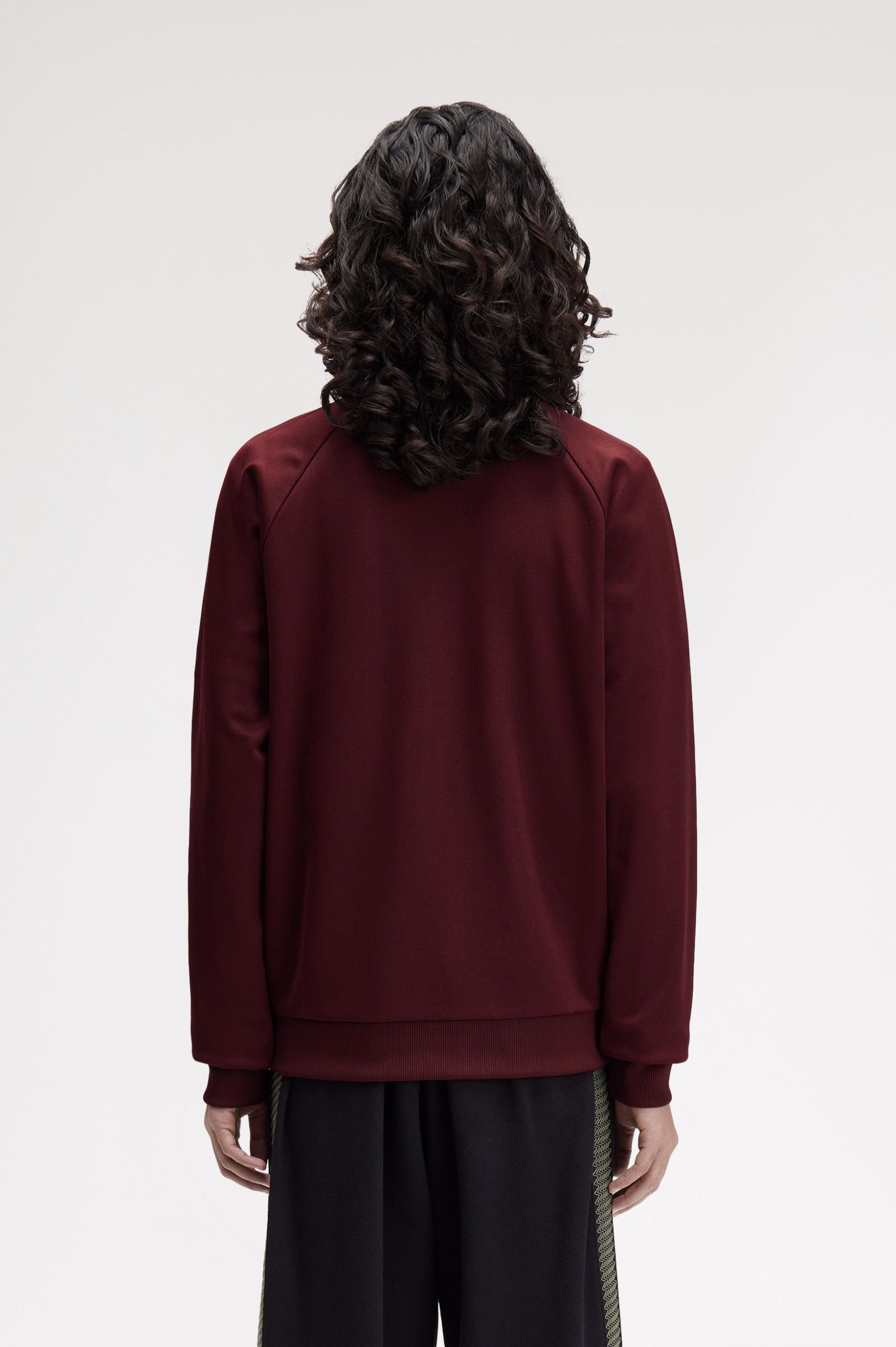 Fred Perry Argyle Track Jacket (Oxblood)
