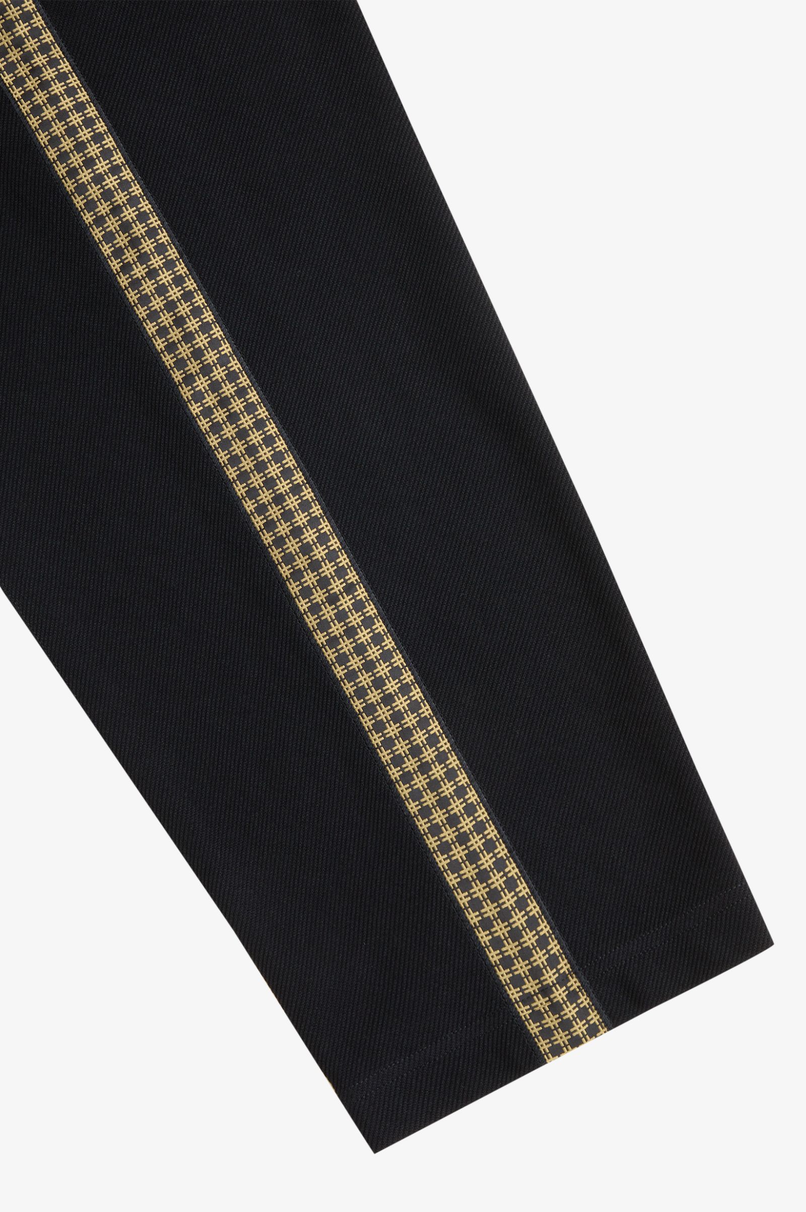 Fred Perry Cross Tape Track Pant (Black)