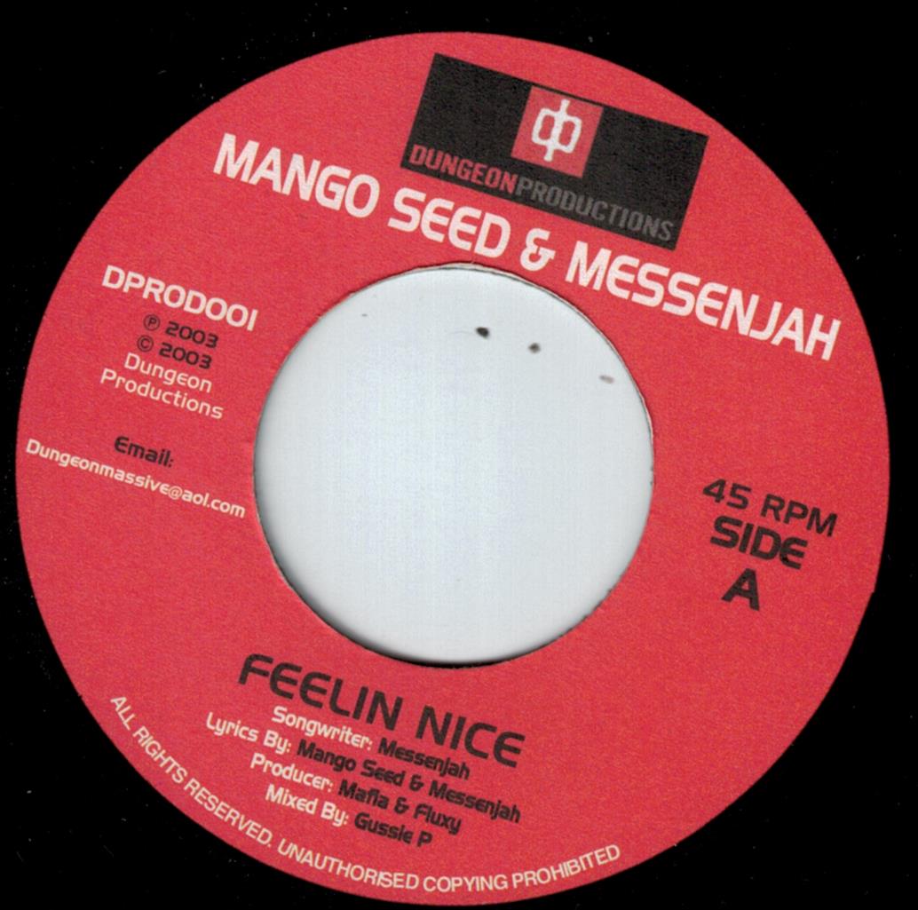 Mango Seed & Messenjah - Feelin Nice / Version (7")
