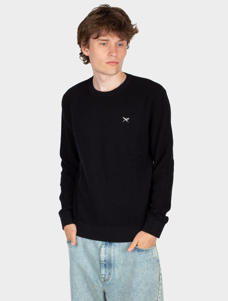 Iriedaily Seedy Summer Knit in Black 