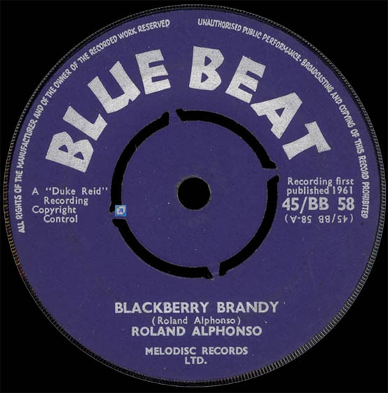 Roland Alphonso - Blackberry Brandy / Alvin & Cecil - Marjorie (7")