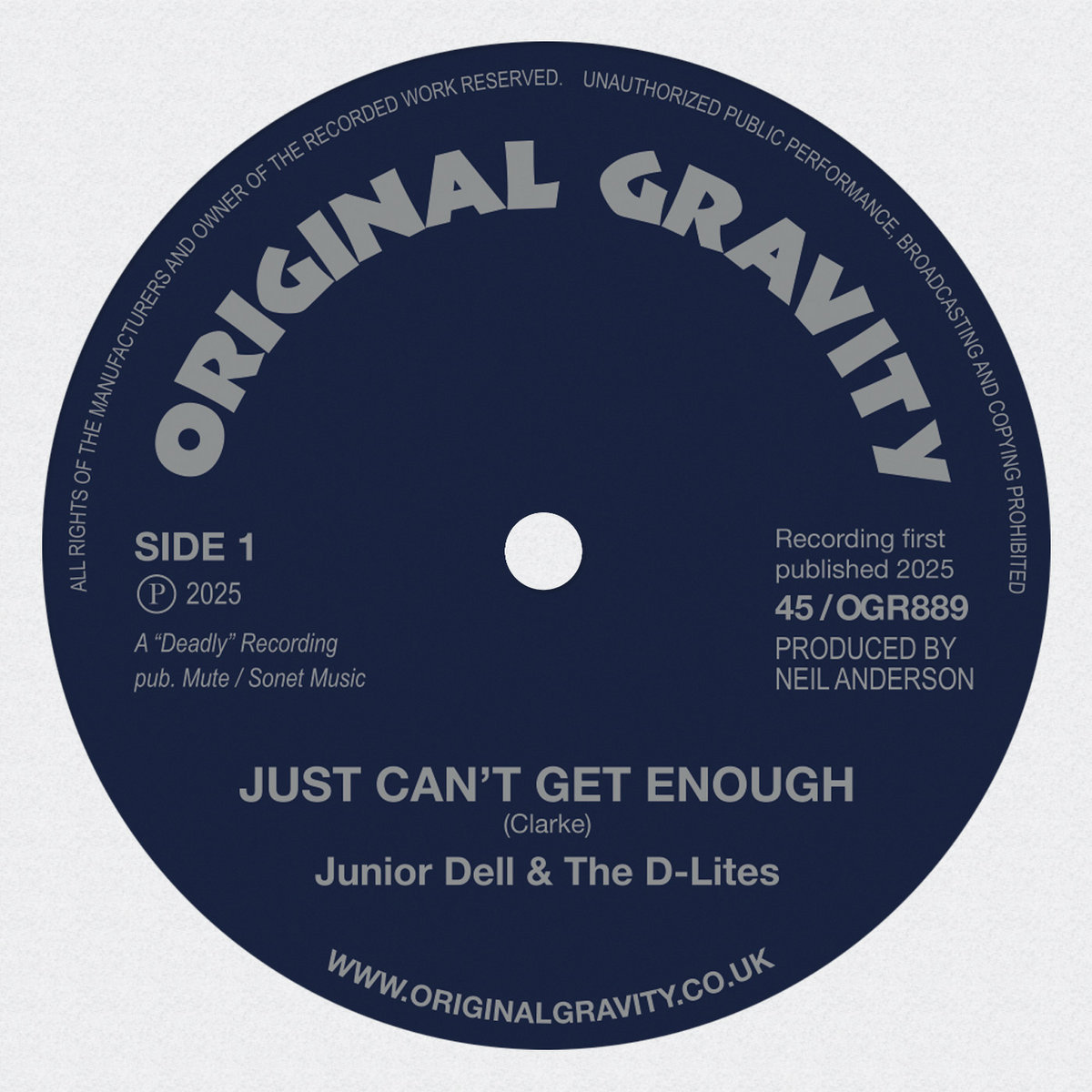 Junior Dell & The D-Lites / Prince Alphonso & The Fever – Just Can't Get Enough / The Prince Of Port Antonio (7") 
