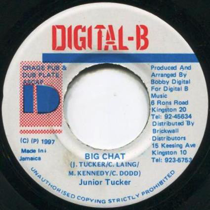 Junior Tucker - Big Chat / Version (7")