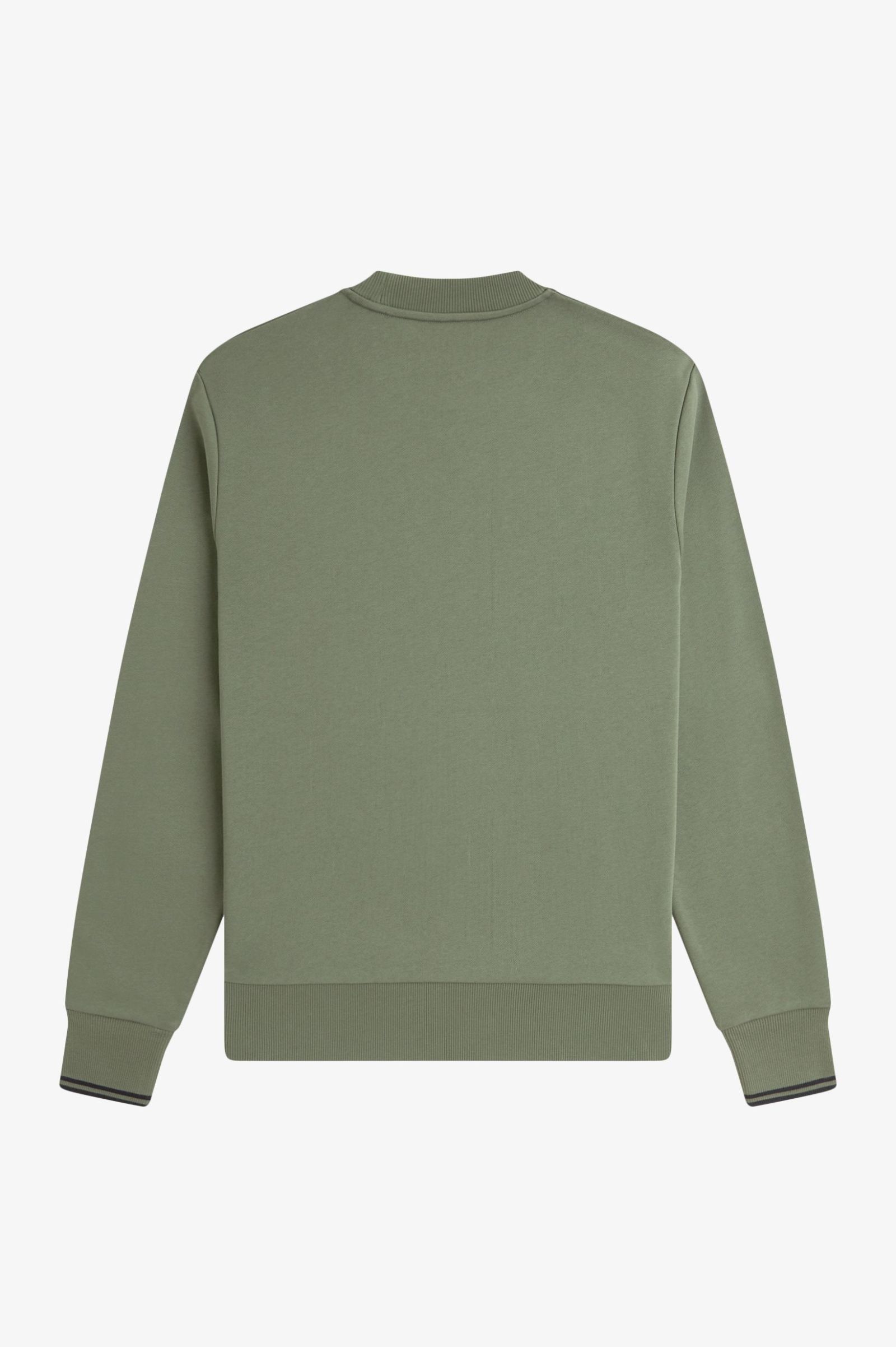Fred Perry Crew Neck Sweatshirt (Laurelwreathgreen/Black)