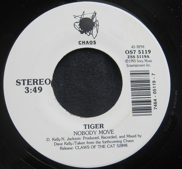 Tiger – Nobody Move (7")