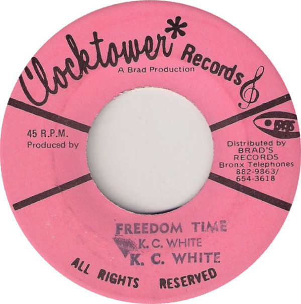 K.C. White - Freedom Time / Deepest Episode (7")