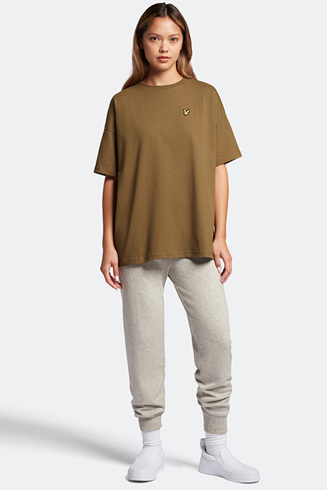 Lyle & Scott Damen Knitted Jogger in Light Grey Marl