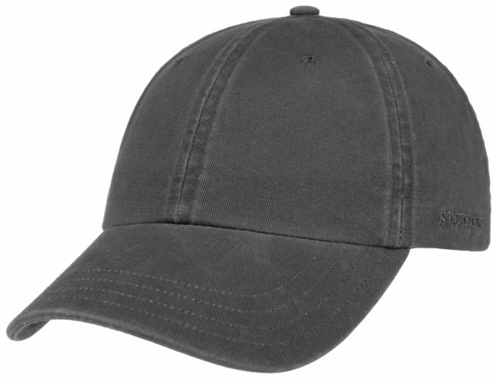 Stetson Baseball Cap Cotton in Grey 