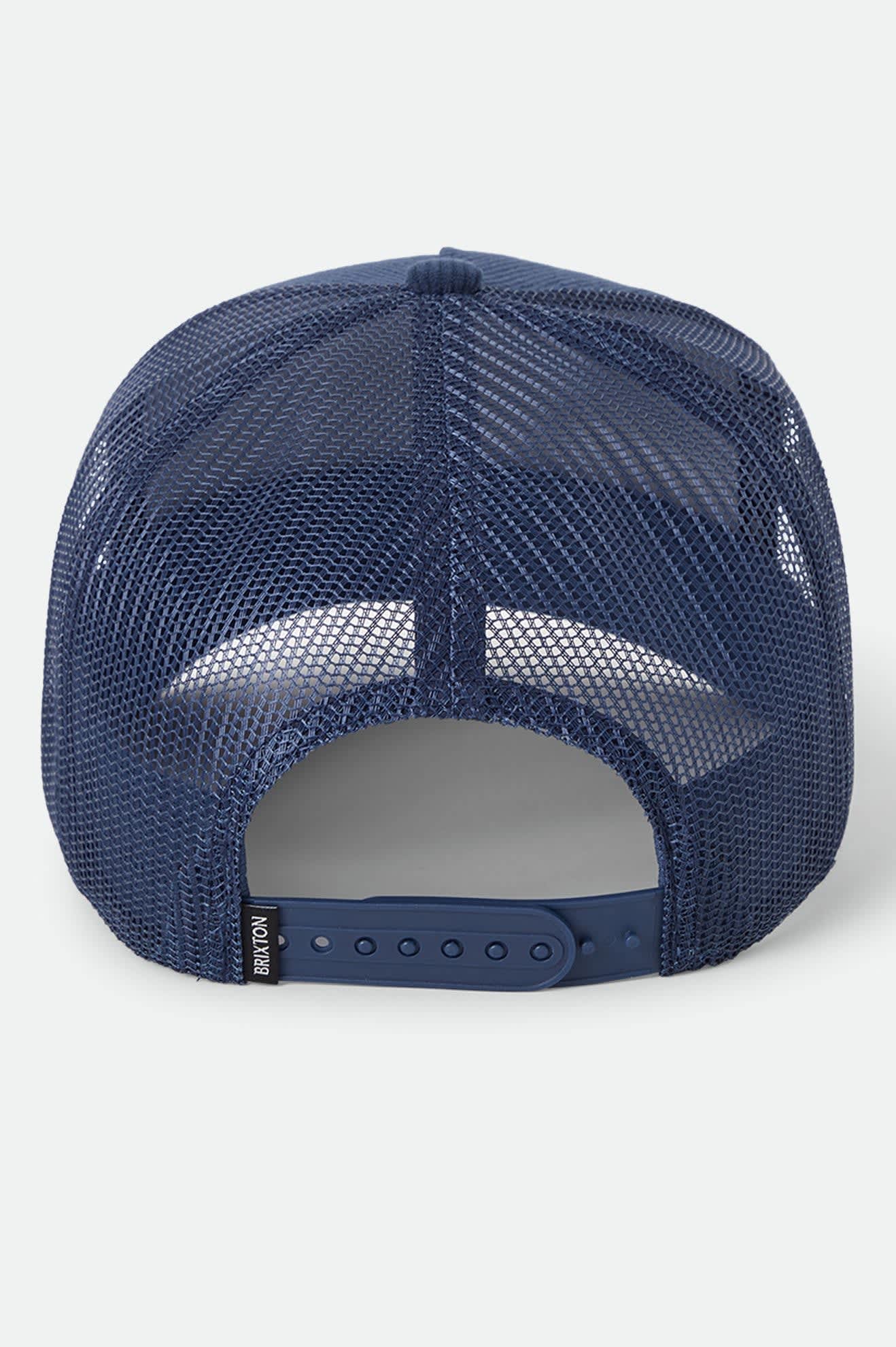 Brixton Hubal C MP Trucker Hat(Dark Navy Corduroy)