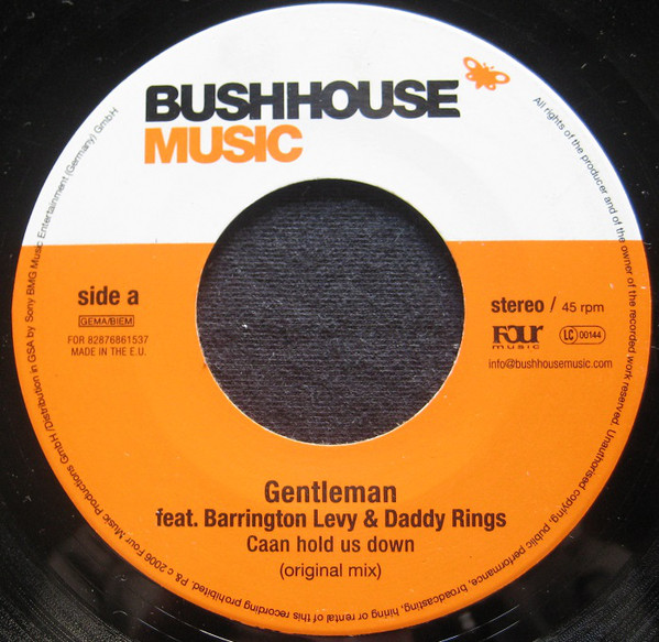 Gentleman feat. Barrington Levy & Daddy Rings - Caan Hold Us Down / (Uprising Mix) (7")