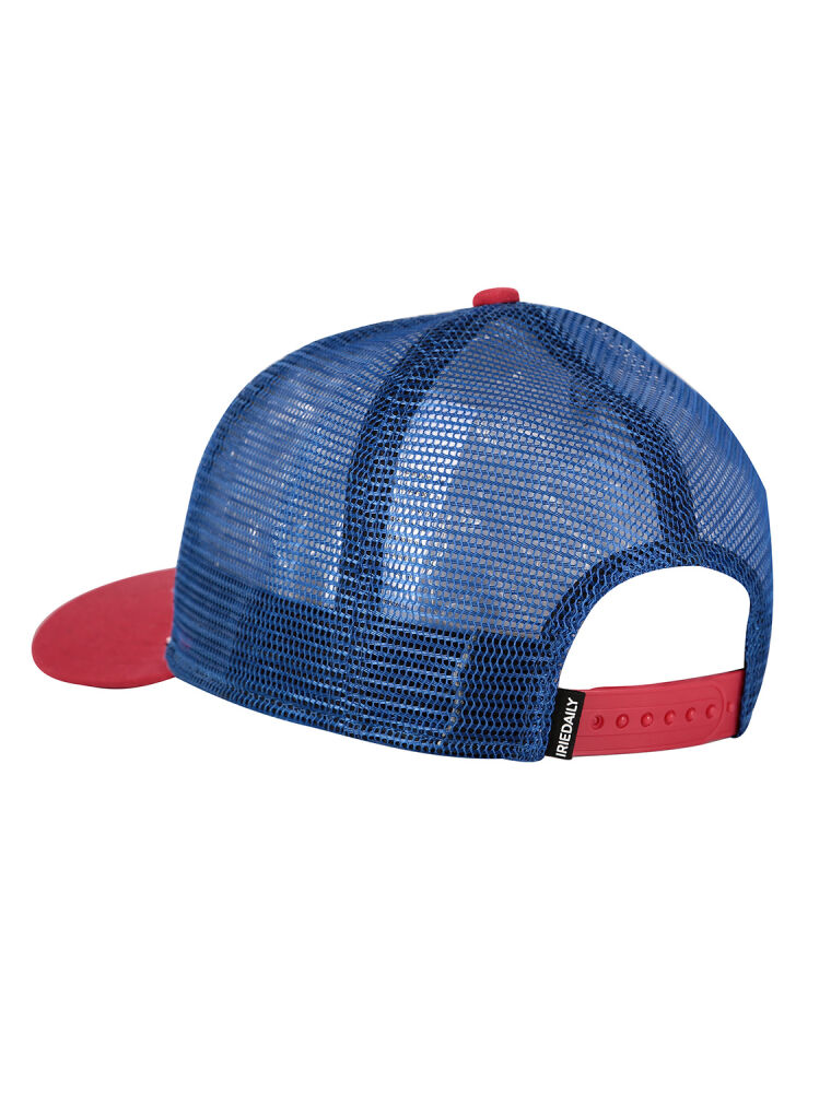 Iriedaily Stonefinger Meshcap in Navy/Red