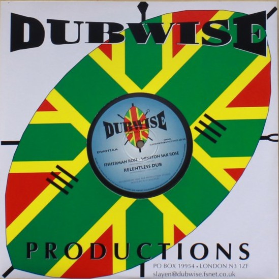 Danny Vibes & Jobe  / Winston Sax Rose - Nah Give Up / Fisherman Rose (10")